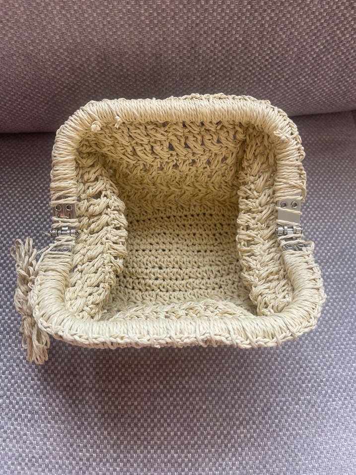 Hasır Portföy Çanta - Görsel 2