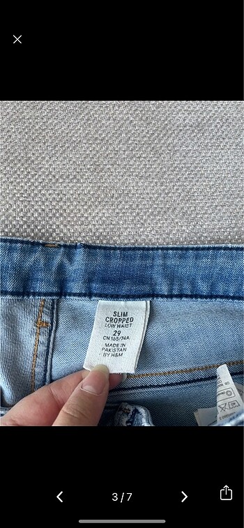 s Beden H&M vintage düşük bel pantolon