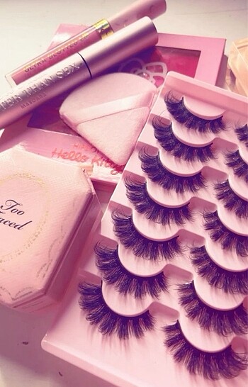 anime lashes manga takma kirpik - Görsel 8