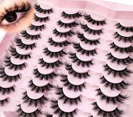 anime lashes manga takma kirpik - Görsel 9