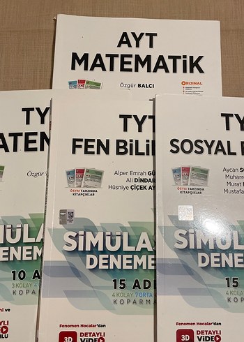 AYT Matematik Simülasyon Denemeleri Kitabı - Görsel 2