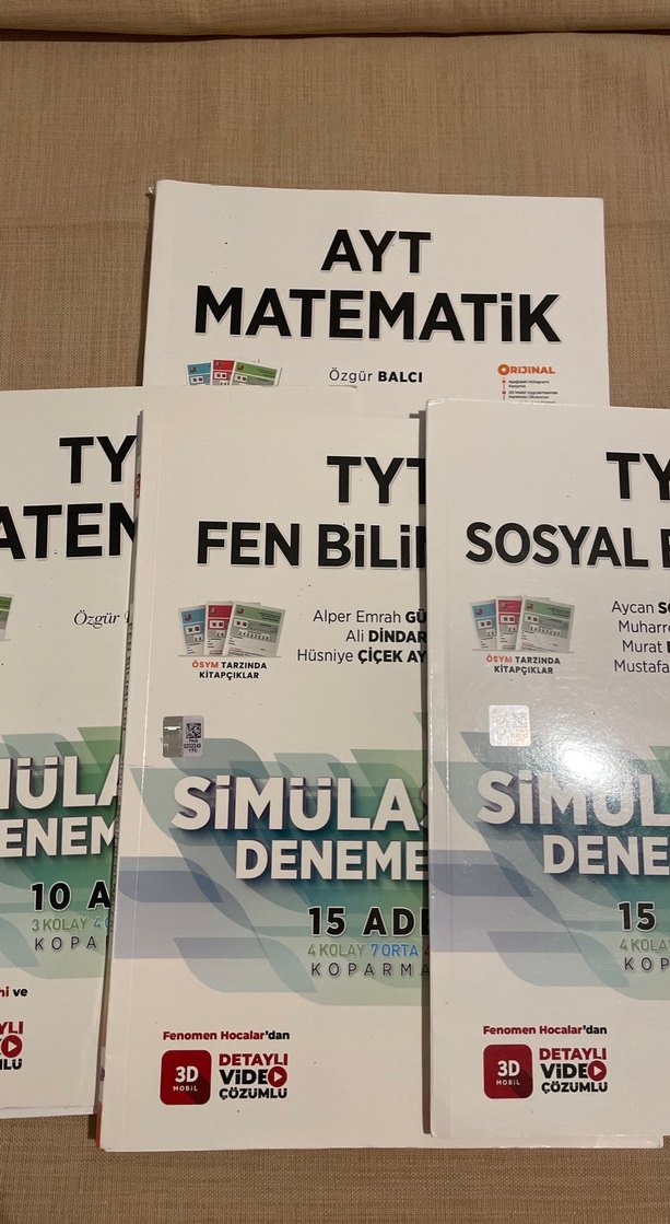 AYT Matematik Simülasyon Denemeleri Kitabı - Görsel 2