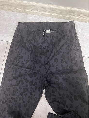 34 Beden Hm leopar desen pantolon