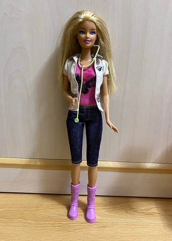 Beden Renk Barbie I Can Be Hayvanat Bahçesi Doktoru Oyun Seti 2011 Mattel