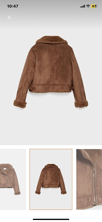 xs Beden kahverengi Renk Stradivarius ceket