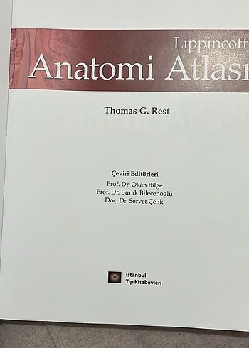 Anatomi atlası Lippincott Anatomi Atlası - 2. Baskı - Görsel 3