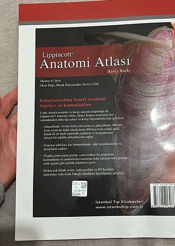 Anatomi atlası Lippincott Anatomi Atlası - 2. Baskı - Görsel 2