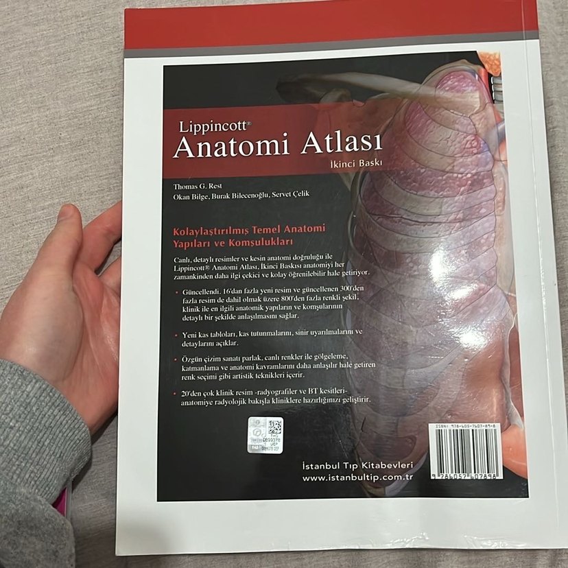 Anatomi atlası Lippincott Anatomi Atlası - 2. Baskı - Görsel 2