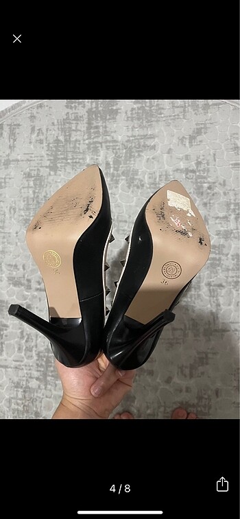 Zara Siyah stiletto