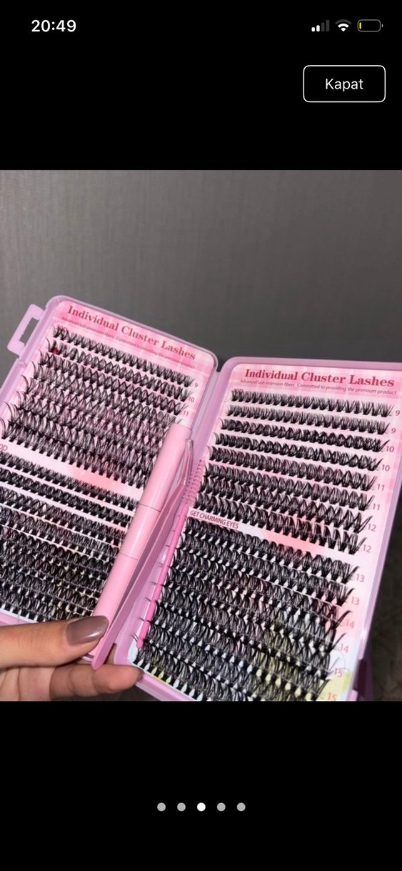 Takma Kirpik Seti - Görsel 3