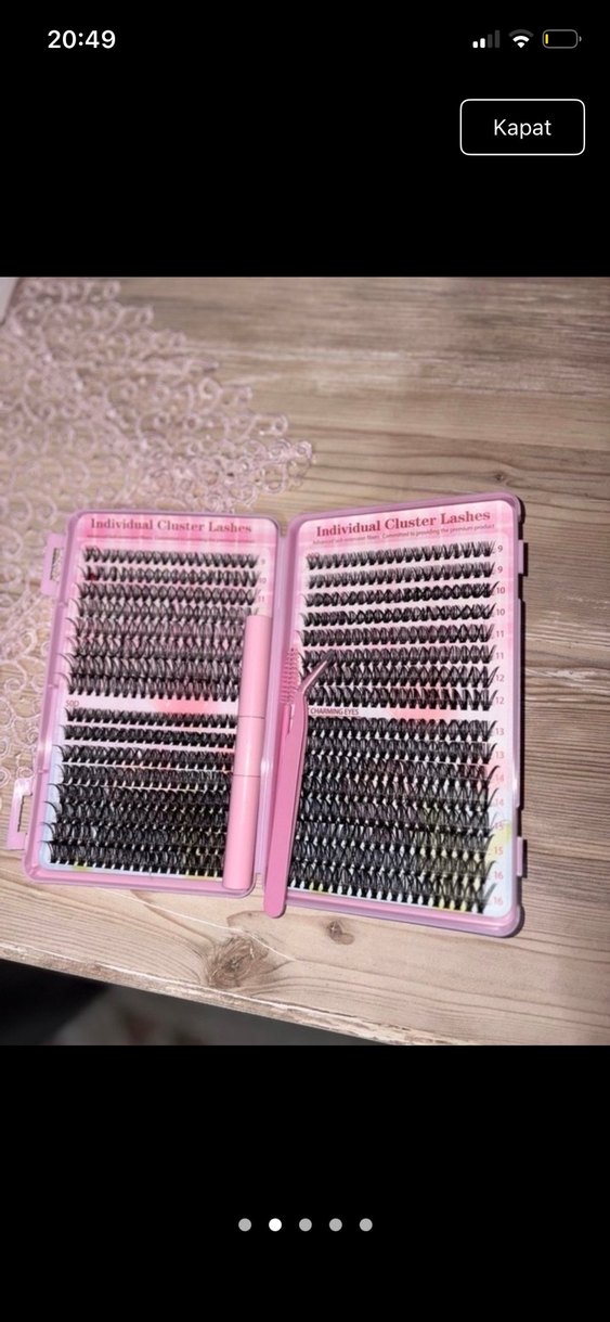 Takma Kirpik Seti - Görsel 2
