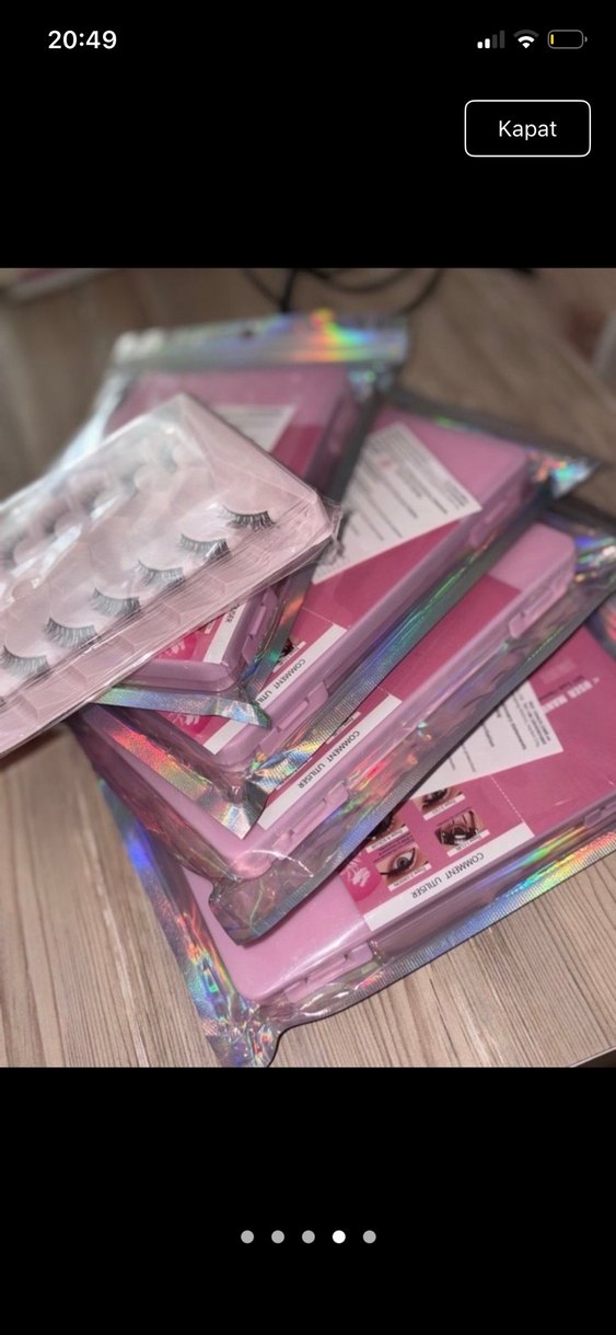 Takma Kirpik Seti - Görsel 4