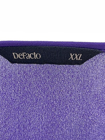 xxl Beden mor Renk Defacto Bluz %70 İndirimli.