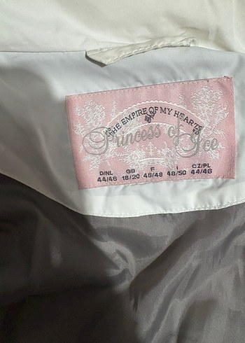 Beyaz Kürklü Kışlık Kadın Mont - Görsel 10