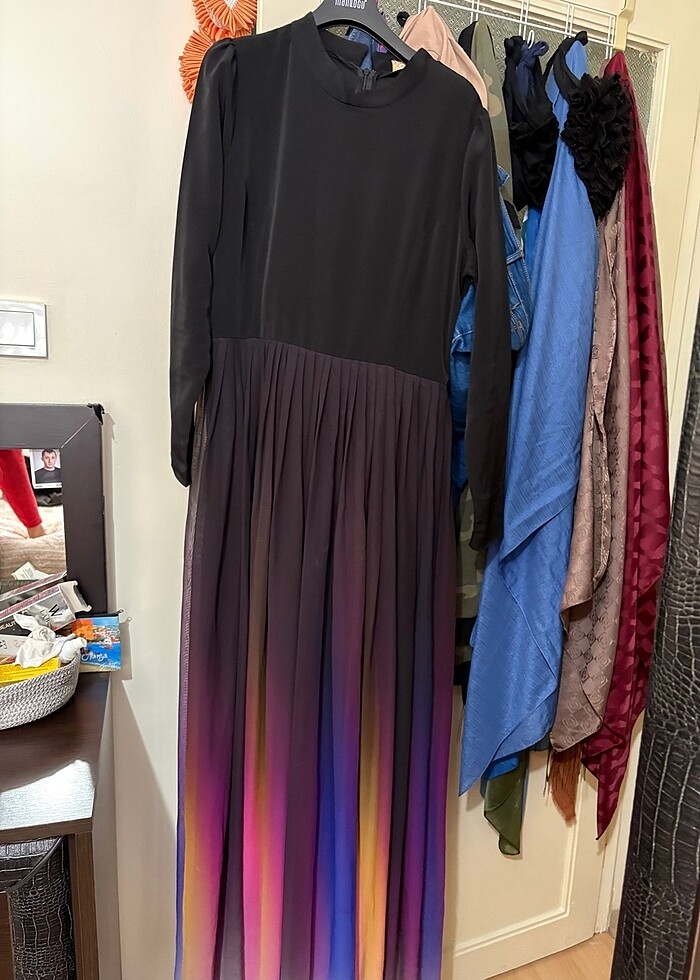 Uzun elbise - Görsel 5