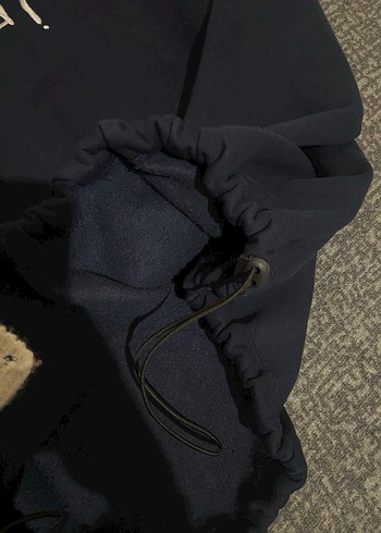 m Beden lacivert Renk Lacivert kapüşonlu sweatshirt