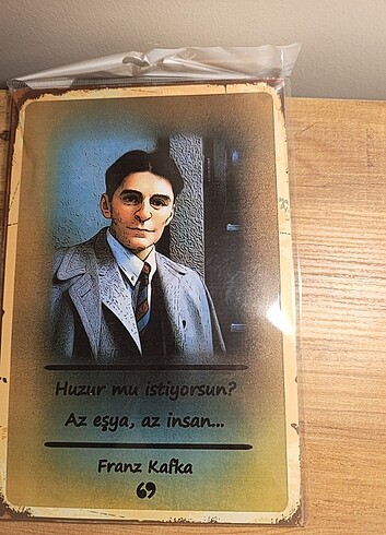  Beden AHŞAP POSTER 2 ADET 