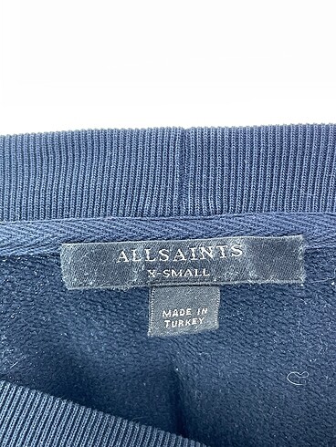 xs Beden lacivert Renk All Saints Sweatshirt %70 İndirimli.