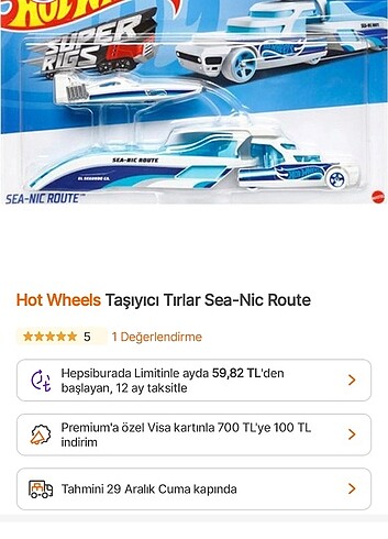 Hotwheels sıfır kutulu