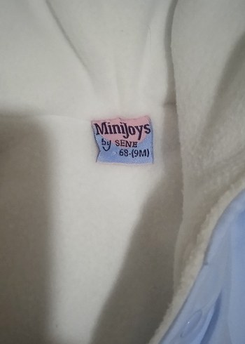 Mavi Baskılı Bebek Tulumu Fermuarlı - Görsel 3