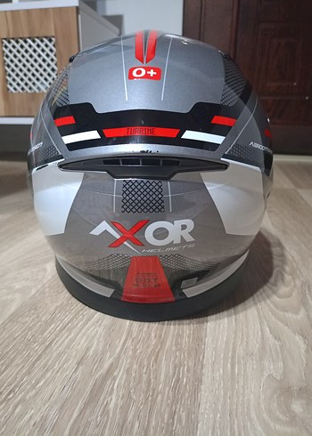 Gri Axor Biker Motokask - Görsel 3
