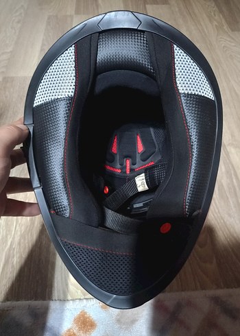 Gri Axor Biker Motokask - Görsel 6