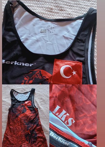 Kırmızı Biker Tarzı Erkek Bağcık - Görsel 4