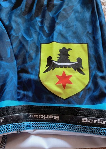 Berkay Baskılı Çocuk Güreş Mayosu Mavi - Görsel 2