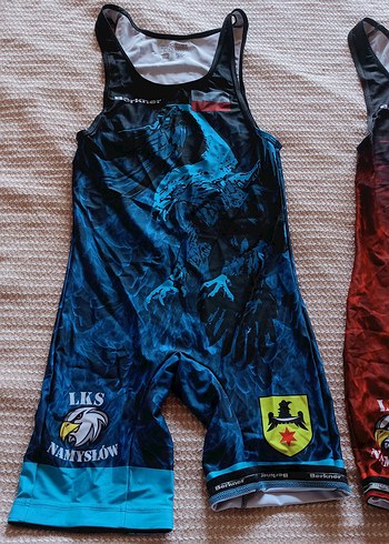 Berkay Baskılı Çocuk Güreş Mayosu Mavi - Görsel 3