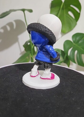  Beden Sans 3D baskı boyalı