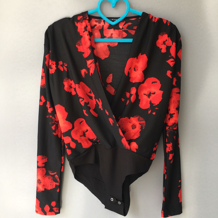 Çıtçıtlı sifon bluz
