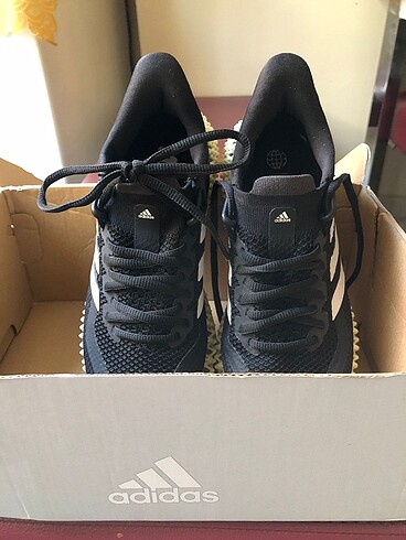 Adidas Adidas kadın siyah-beyaz 4D koşu ayakkabısı