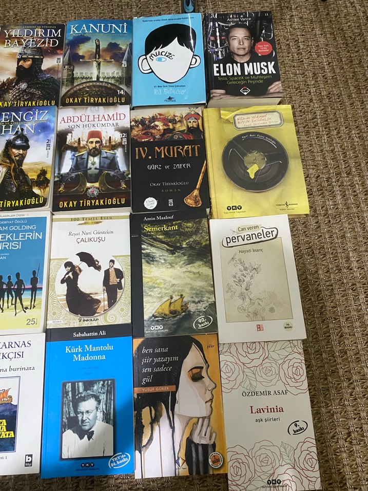 Çeşitli Roman Kitapları Koleksiyonu - Görsel 3