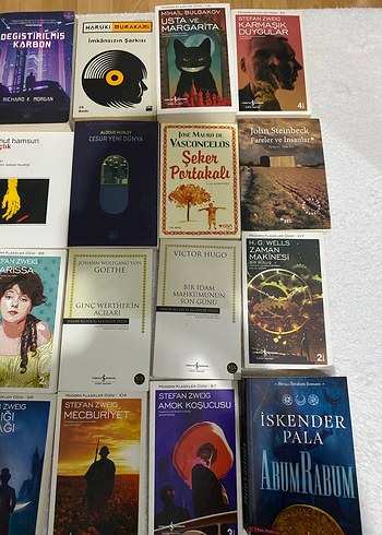 Çeşitli Roman Kitapları Koleksiyonu - Görsel 3
