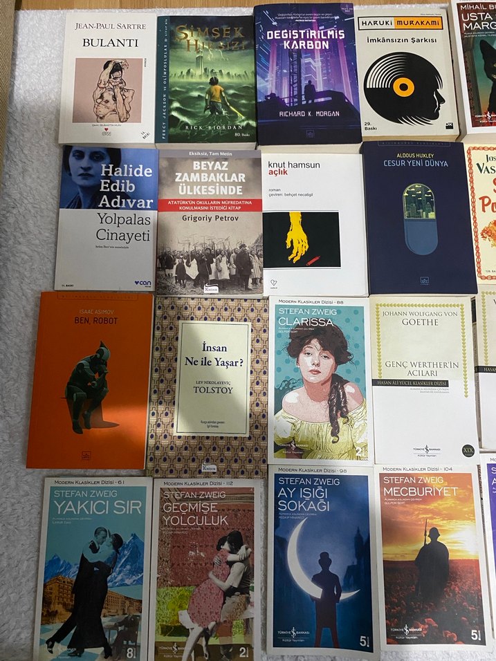 Çeşitli Roman Kitapları Koleksiyonu - Görsel 2