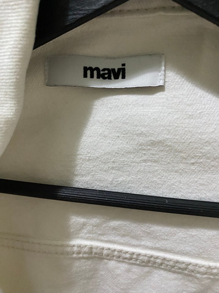 Mavi Marka Luna Beyaz Jean Ceket - Görsel 3