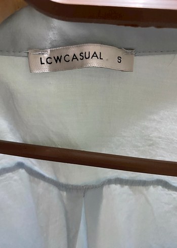 LC Waikiki Mavi OversizeUzun Kollu Gömlek - Görsel 3