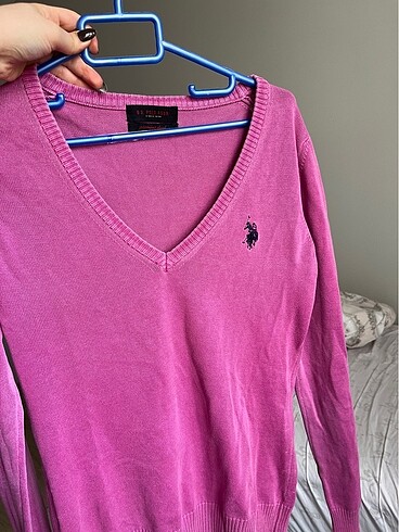 U.S Polo Assn. Polo pembe kazak