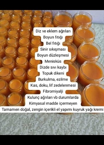 Kuyruk yağlı ağrı kremi