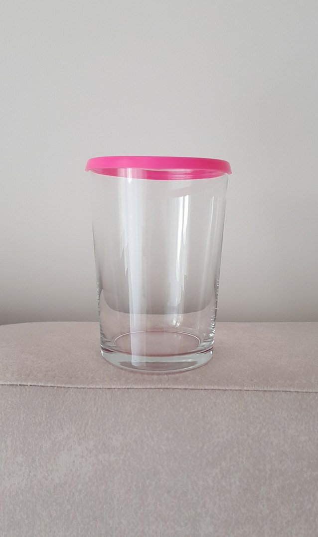 LAV Pembe Kapaklı 5'li Cam Saklama Kabı 520cc - Görsel 4