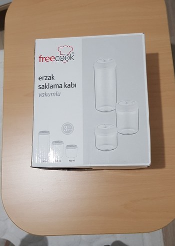 Beyaz Vakumlu Kapak Şeffaf Saklama Kavanozları 3 lü set - Görsel 2