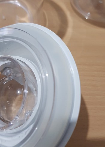 Beyaz Vakumlu Kapak Şeffaf Saklama Kavanozları 3 lü set - Görsel 9