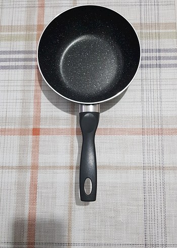 Papilla Granit Görünümlü Mini Wok Tava 18 cm - Görsel 5