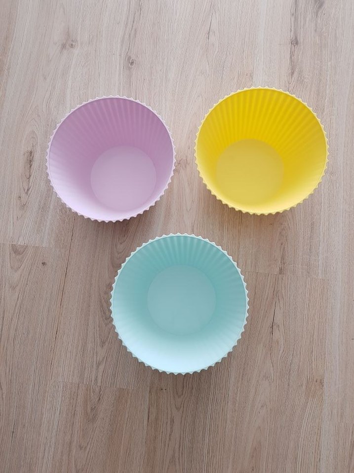 Pastel Renkli Plastik Kase Seti 3 adet 4 litre - Görsel 2