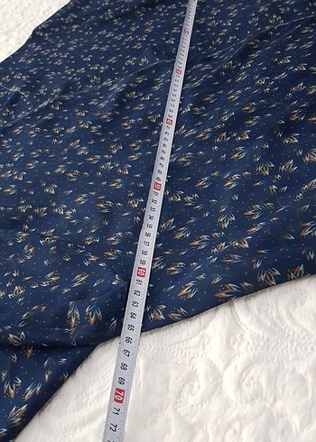 Lacivert  Bağlamalı Bohem Kimono - Görsel 14