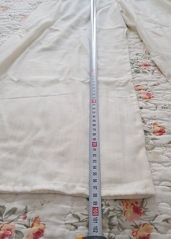 pareo ikili takım crop buluz lastikli salaş pantolon - Görsel 9