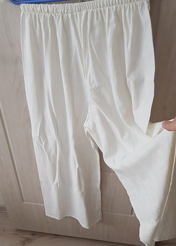 pareo ikili takım crop buluz lastikli salaş pantolon - Görsel 4