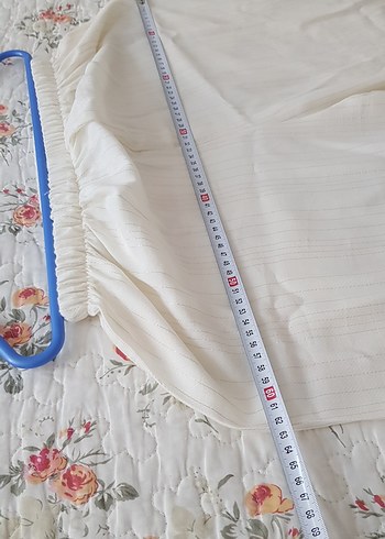 pareo ikili takım crop buluz lastikli salaş pantolon - Görsel 10