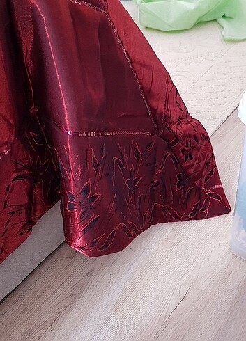 İstikbal bordo yatak örtüsü 260 x 270 çeyiz - Görsel 5