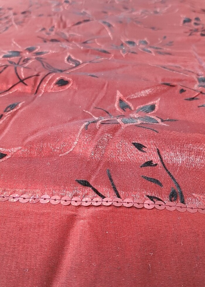 İstikbal bordo yatak örtüsü 260 x 270 çeyiz - Görsel 3